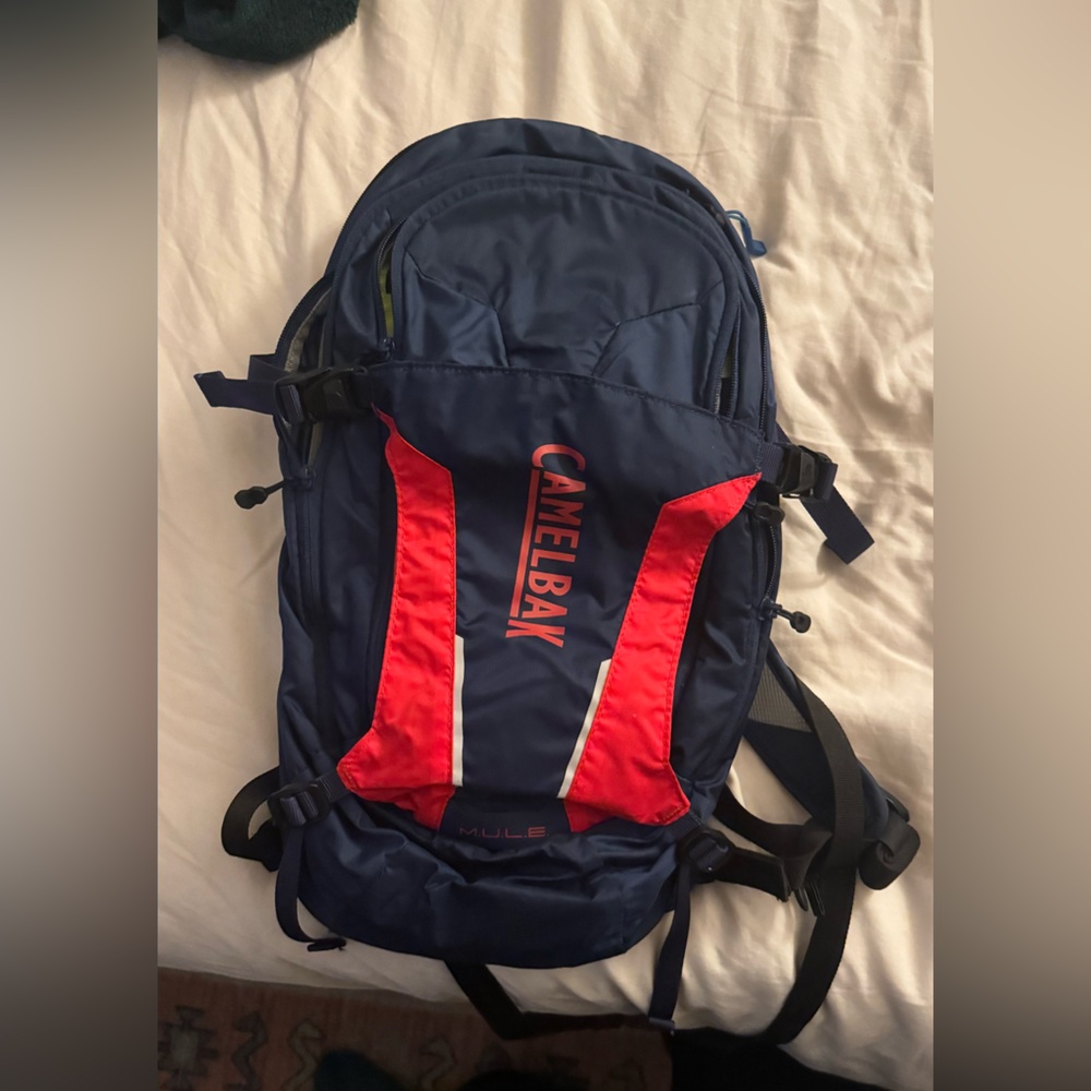 CamelBak Navy and Crimson Backpack